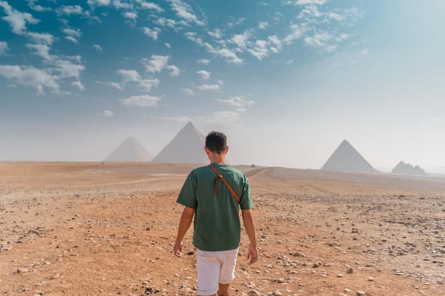 Hurghada: Grand Egyptian Museum, Pyramids & Sphinx Day Tour - The Sphinx and Valley Temple