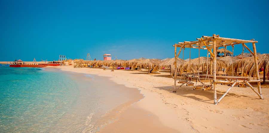 Hurghada: Hula Hula Cruise with Lunch, Massage, & Snorkeling - Three hours by speedboat
