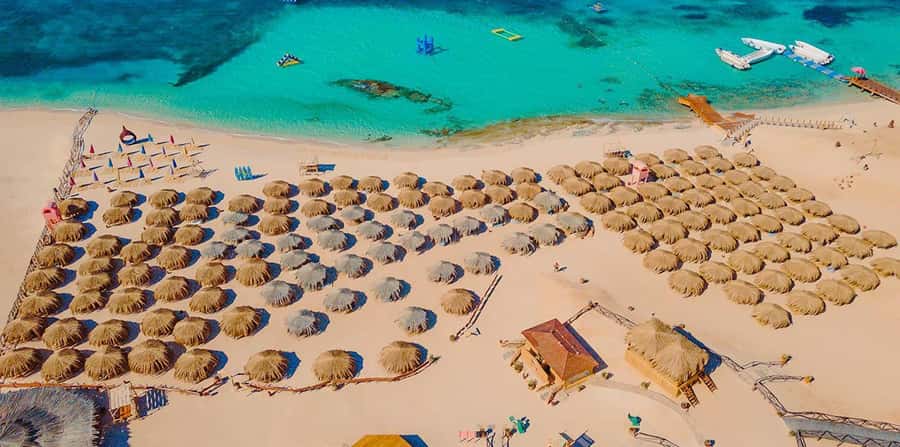 Hurghada: Hula Hula Island Boat Trip with Snorkeling & Lunch - The ride from your hotel to the Red Sea