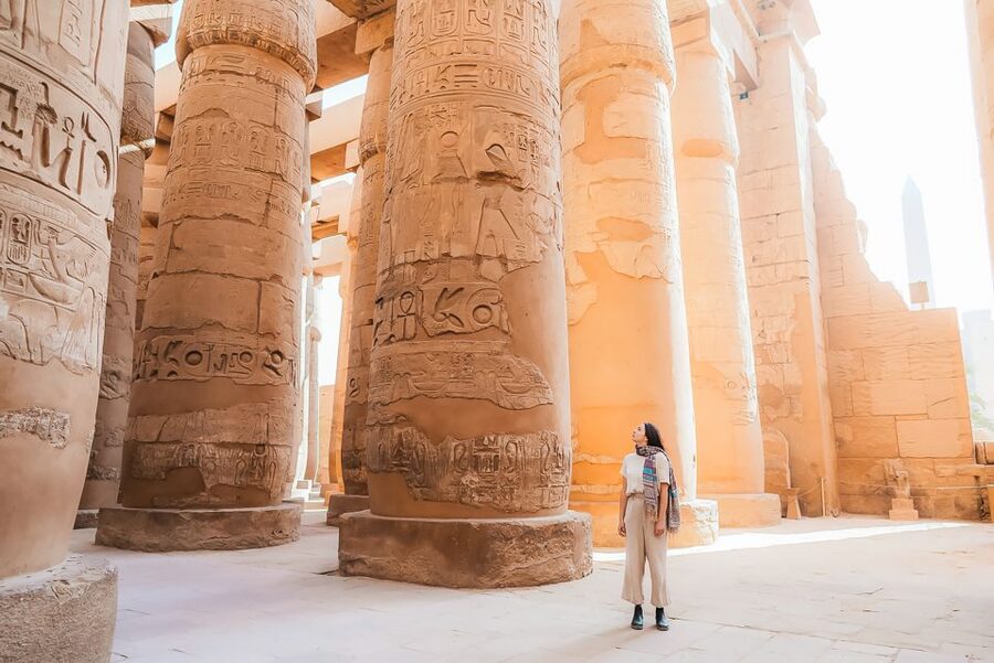 Hurghada: Luxor Valley of the Kings & Tutankhamun Tomb Trip - The Colossi of Memnon