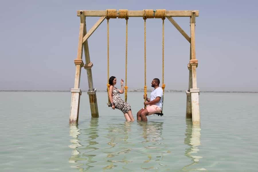 Hurghada:Luxury Diving & Snorkeling inc/Island/Lunch/Massage - Lunch with rice, pasta, grilled food, and salads
