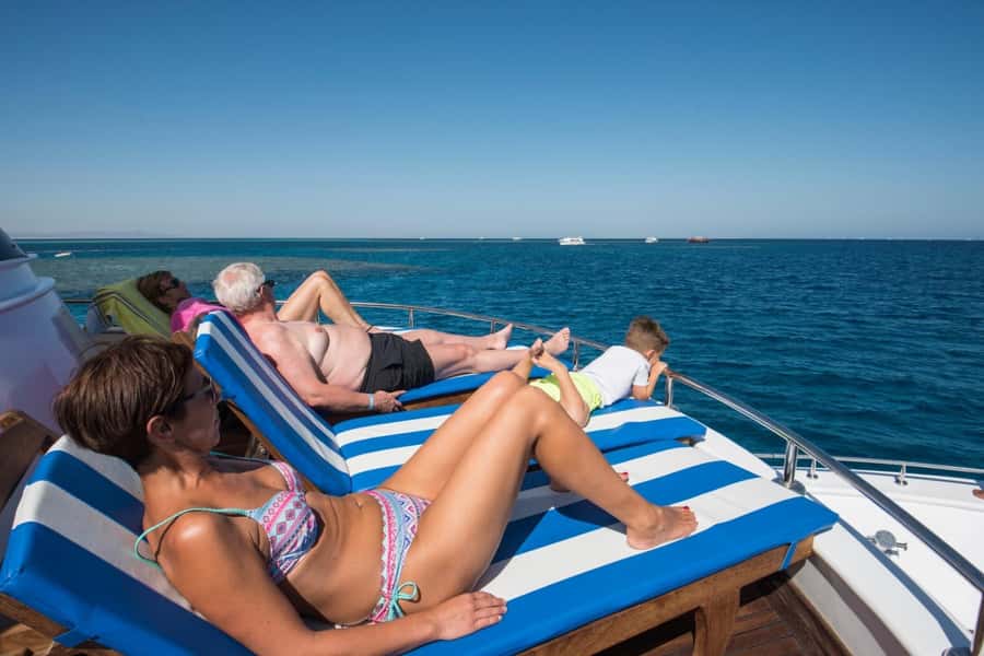 Hurghada: Luxury Orange Bay Cruise with Lunch and Pickup - Key points to know before you sail