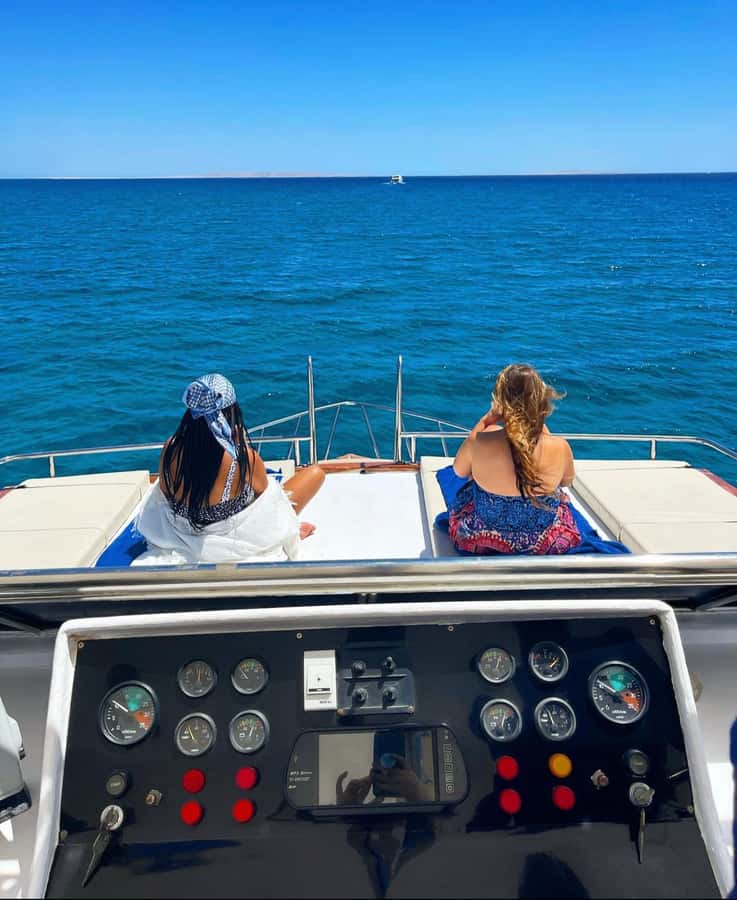 Hurghada: Luxury Yacht Trip with Personal Crew and Chef - Floating beds, water toys, and a slower pace