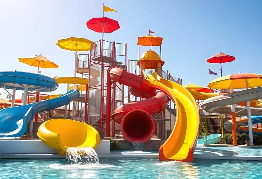 Hurghada: Makadi Water World with Lunch & Transfers - The slides: Twister, Kamikaze, and Turbo Tunnel