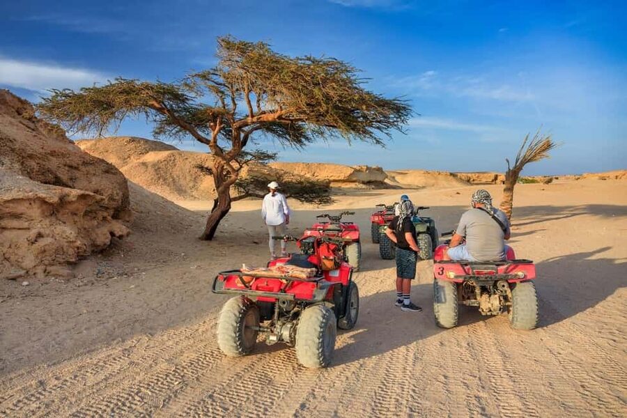 Hurghada: Mega Jeep safari, ATV & Bedouin vibe, and Dinner - Key points at a glance