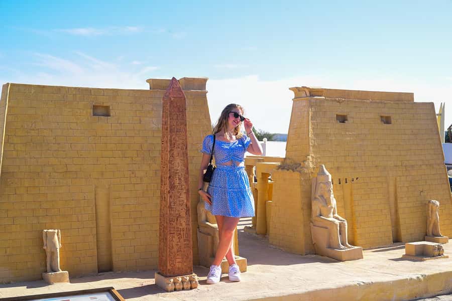 Hurghada: Mini Egypt Park Entry Ticket, Tour, and Transfers - From Abu Simbel to Aswan in a few steps