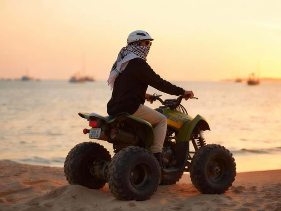 Hurghada: Morning Quad Bike Tour, Camel Ride and Transfer - Two hours across plains, valleys, and rough ground