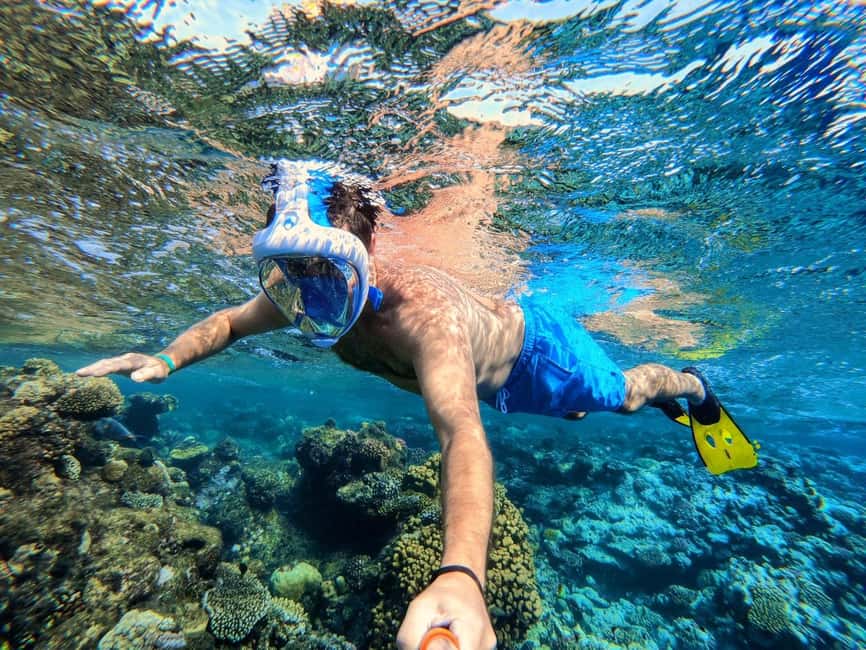 Hurghada: Orange Bay Day Trip with Water Sports and Lunch - Lunch, drinks, and the return to the yacht