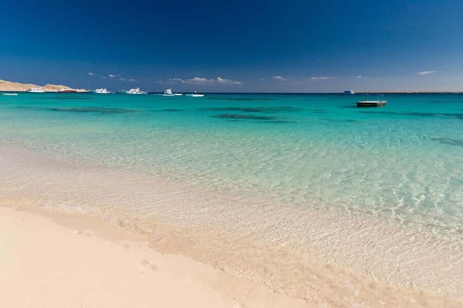 Hurghada: Orange Bay Day Trip with Water Sports and Lunch - Banana boat and sofa rides