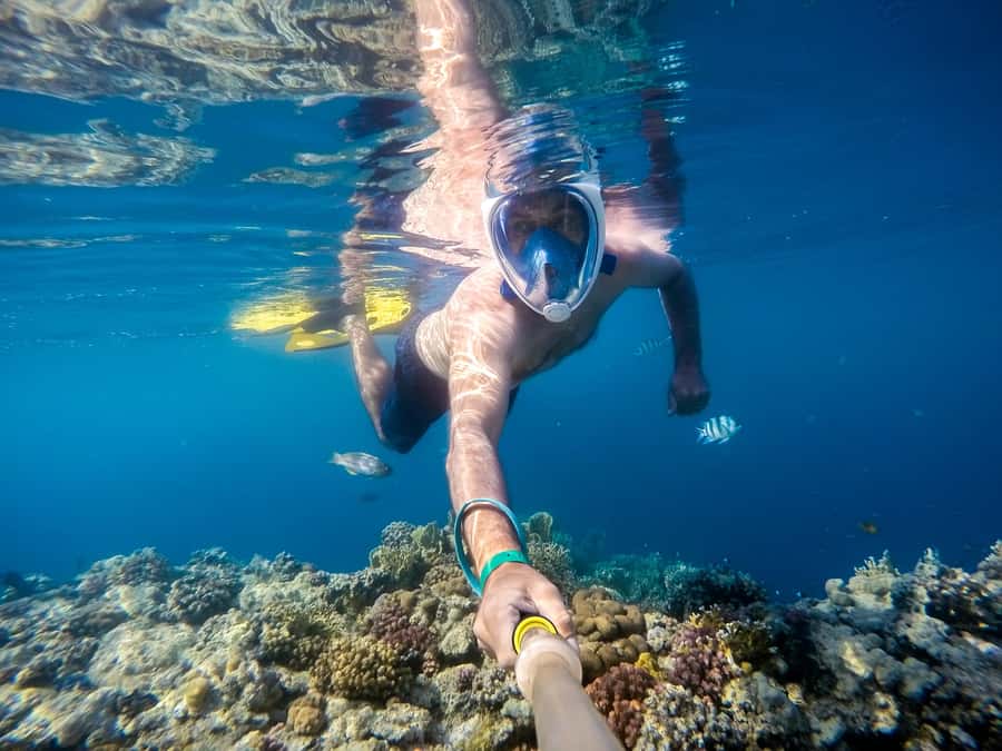 Hurghada: Orange Bay Island Boat Trip w/ Breakfast and Lunch - Two hours at Orange Bay Island