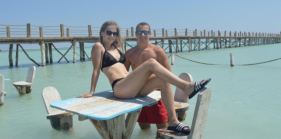 Hurghada: Orange Bay Island Vibes With Snorkeling and Lunch - Snorkeling over Red Sea reefs