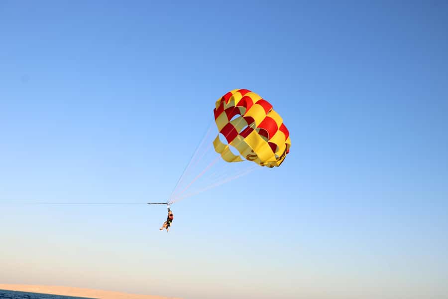 Hurghada: Orange Bay Island with breakfast, lunch & watersports - Breakfast on board sets the pace
