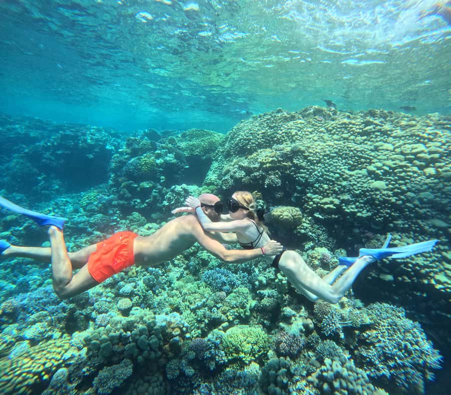 Hurghada: Orange Bay Island with breakfast, lunch & watersports - Food, crew, and service make the day easier