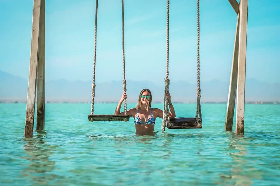 Hurghada: Orange Bay & Magawish Island Speedboat with Lunch - Orange Bay is best early in the day