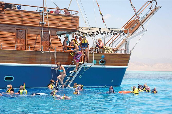 Hurghada Pirates sailing boat to Orange bay & Buffet Lunch - The morning schedule and hotel transfer