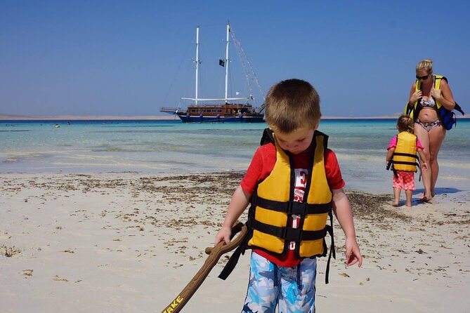Hurghada Pirates sailing boat to Orange bay & Buffet Lunch - A substantial buffet in the air-conditioned salon