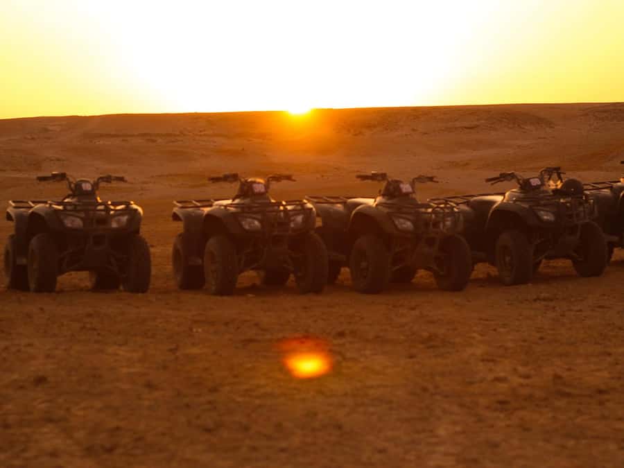 Hurghada Quad & ATV Ride with Camel, Desert Vibes & Sea View - Getting from your hotel to the quad base