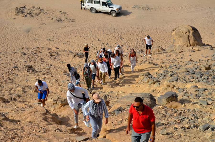 Hurghada: Quad Bike, Buggy, and Camel Ride & Bedouin Village - Quad biking for 30 minutes