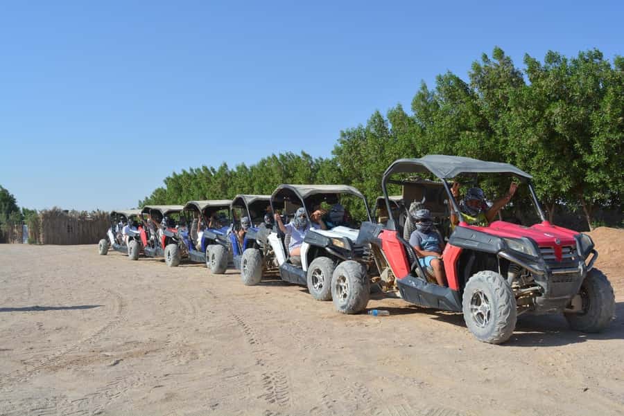 Hurghada: Quad Bike, Buggy, Jeep Safari, Camel Ride & Dinner - Oriental entertainment and belly dancing