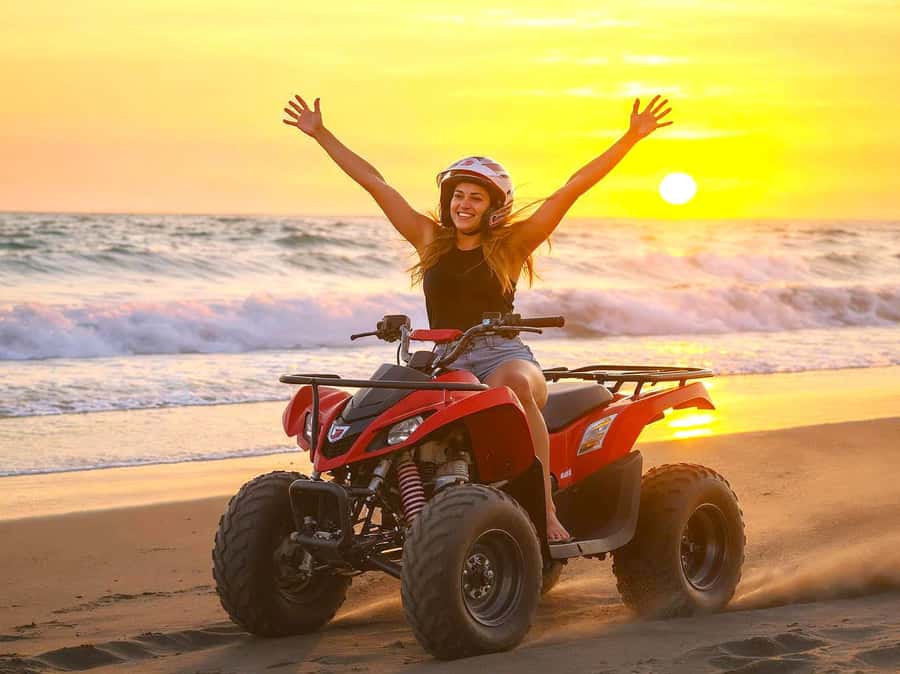Hurghada: Quad Bike, Camel, Show, Dinner, & Stargazing Trip - Safety first, then a test ride