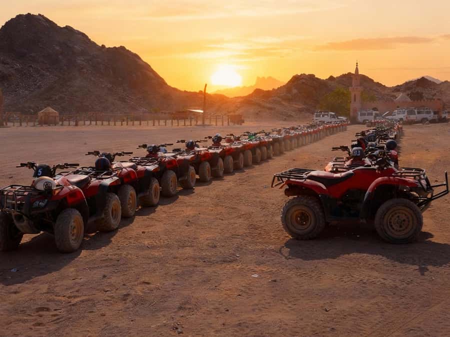 Hurghada: Quad Bike Tour of the Desert and Red Sea - Riding beyond Hurghada’s hotel strip