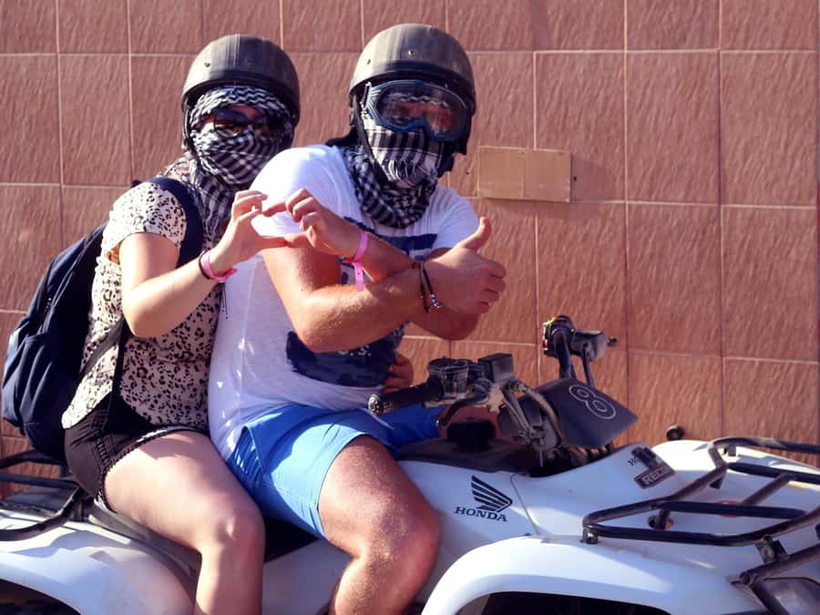 Hurghada: Quad Bike Tour of the Desert and Red Sea - Sunrise, daytime, or sunset