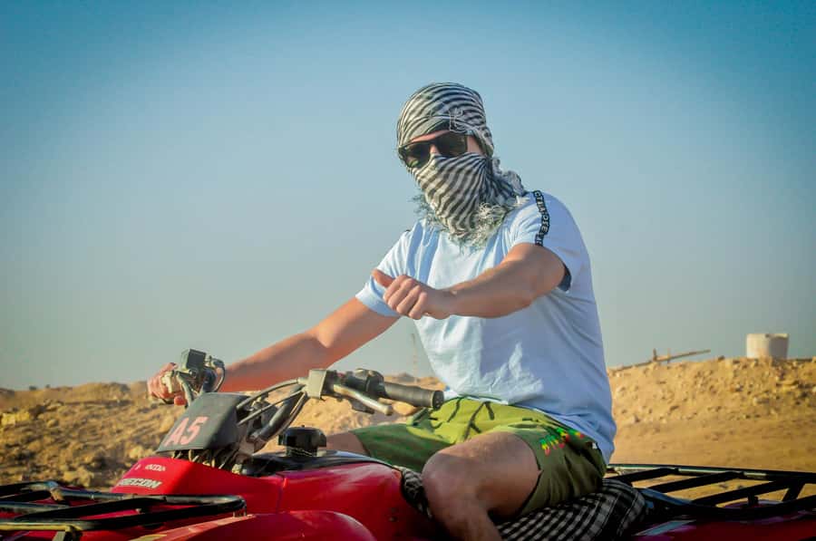 Hurghada: Quad Bike Tour of the Desert and Red Sea - The early quad and horse combination
