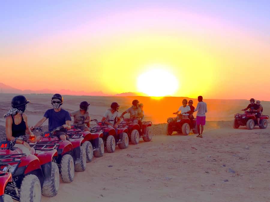 Hurghada: Quad Bike Tour of the Desert and Red Sea - What to wear for a dusty, bumpy ride