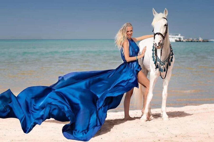 Hurghada: Red Sea & Desert Horse Riding Tour with Swimming - Simple preparation for a better day