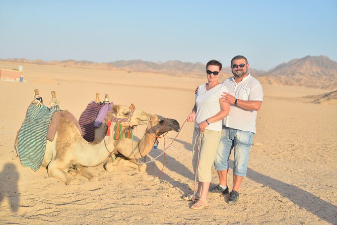 Hurghada: Safari 4x4 Jeep, Camel Ride, Dinner & Star Watching - The 4x4 ride and sunset stop