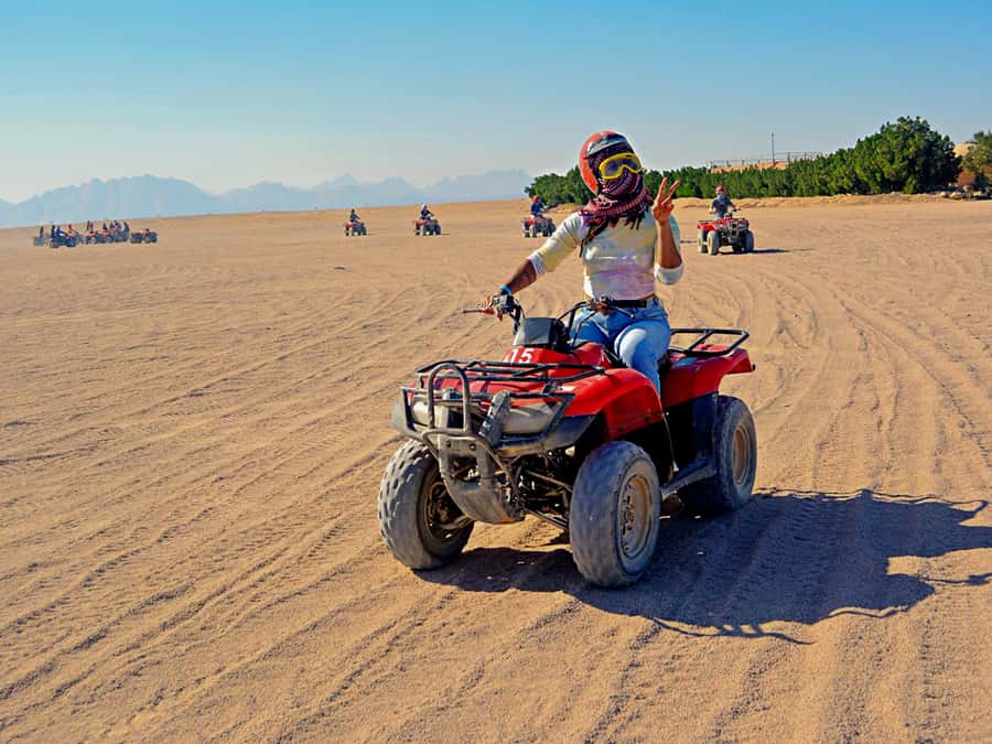 Hurghada: Safari Jeep, Quad, Buggy, Camel Ride & BBQ Dinner - Key points at a glance