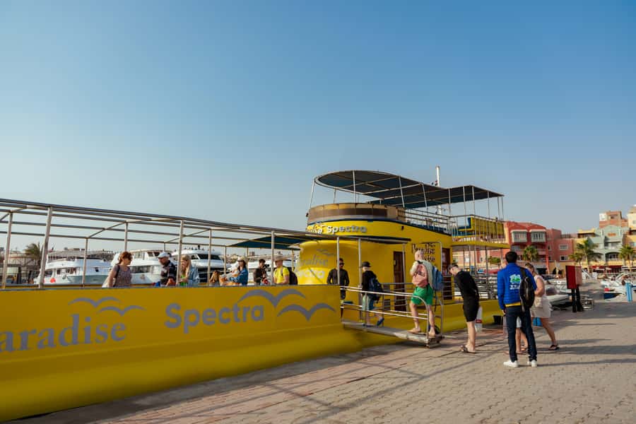 Hurghada: Semi-Submarine Boat Tour w/ Snorkeling & Transfer - What the boat experience is really like