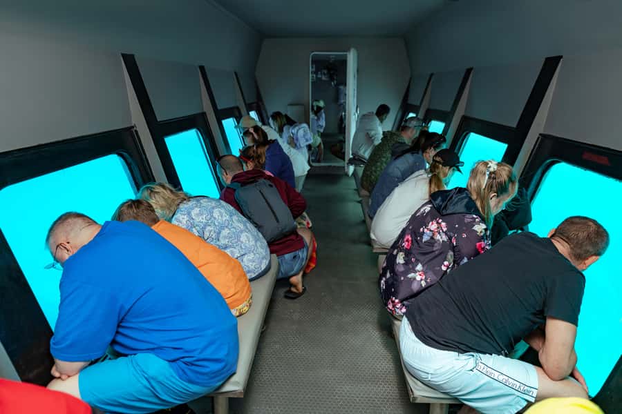 Hurghada: Semi-Submarine Boat Tour w/ Snorkeling & Transfer - From hotel pickup to Hurghada Marina