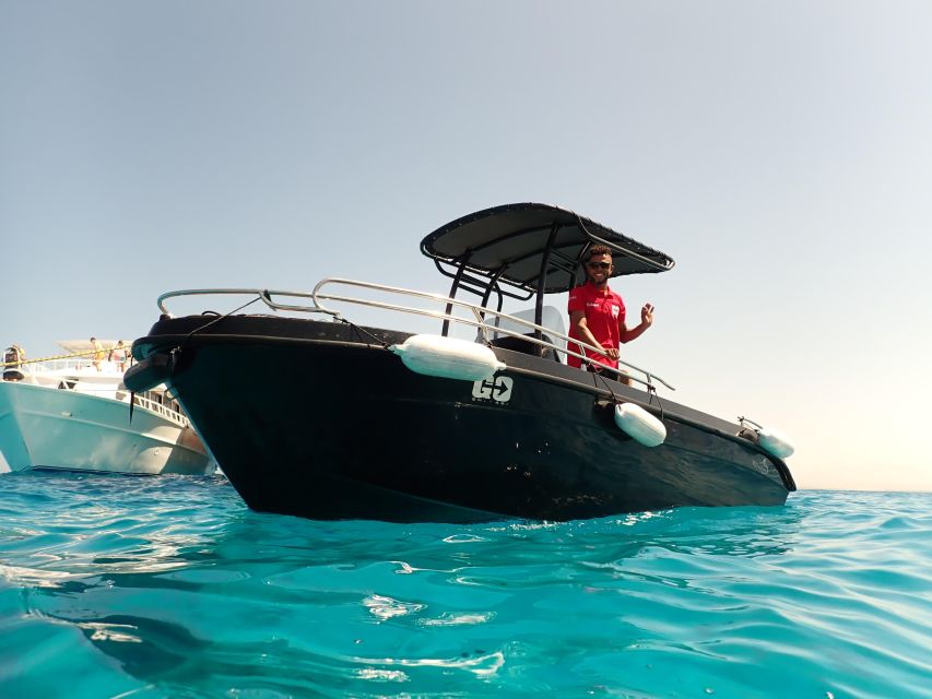 Hurghada: Speedboat Parasailing Adventures & Hotel Pick up - Two snorkeling stops for the right package