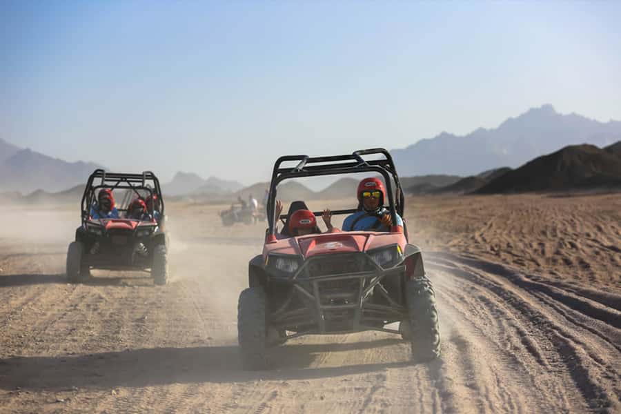 Hurghada: Sunset Desert Safari by Dune Buggy - Guides, languages, and the group feel