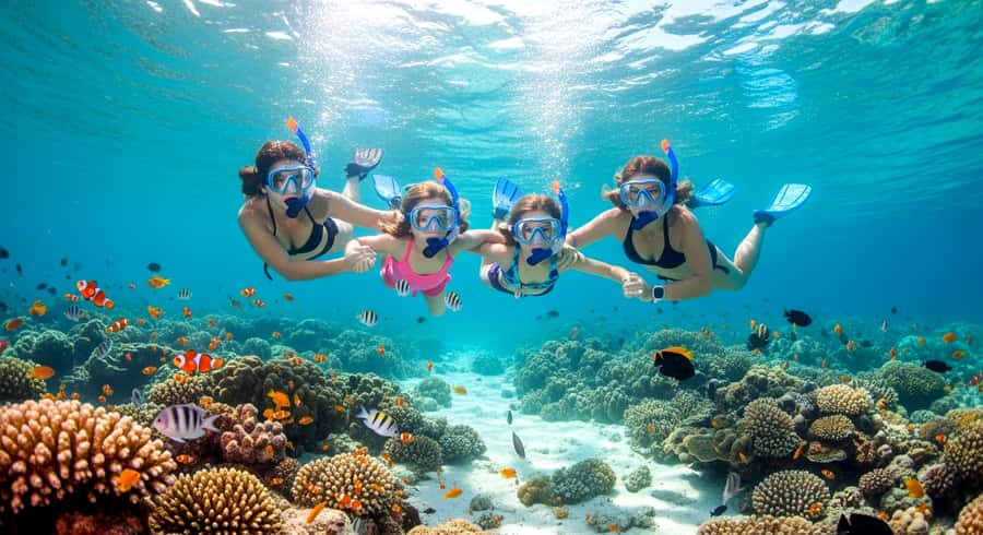 Hurghada: Water Sports, Banana Boat & Snorkeling Adventure - Hurghada’s Red Sea, with action before snorkeling