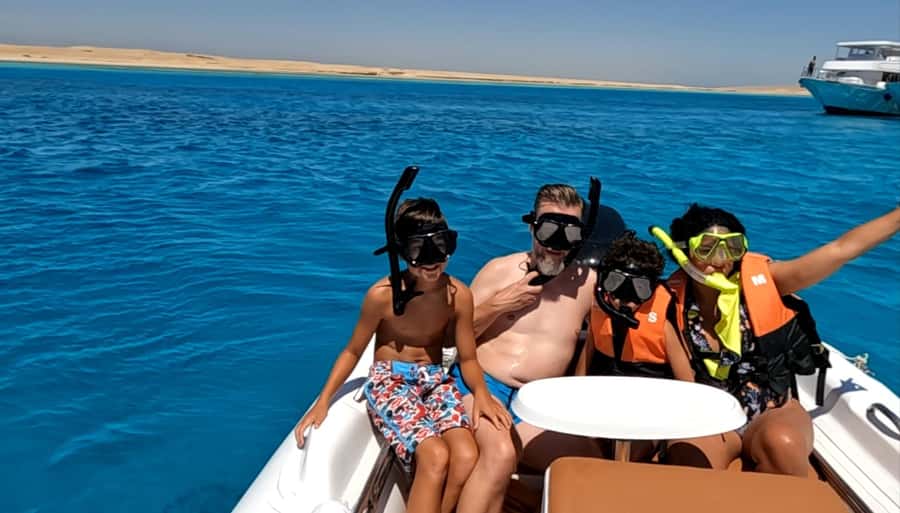 Hurghada: White Island Speedboat Tour, Snorkeling, & Lunch - Nemo Island and the appeal of a quieter beach