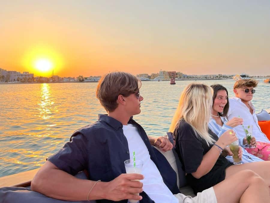 Lagoon trip El Gouna - New Marina and Fanadir Marina