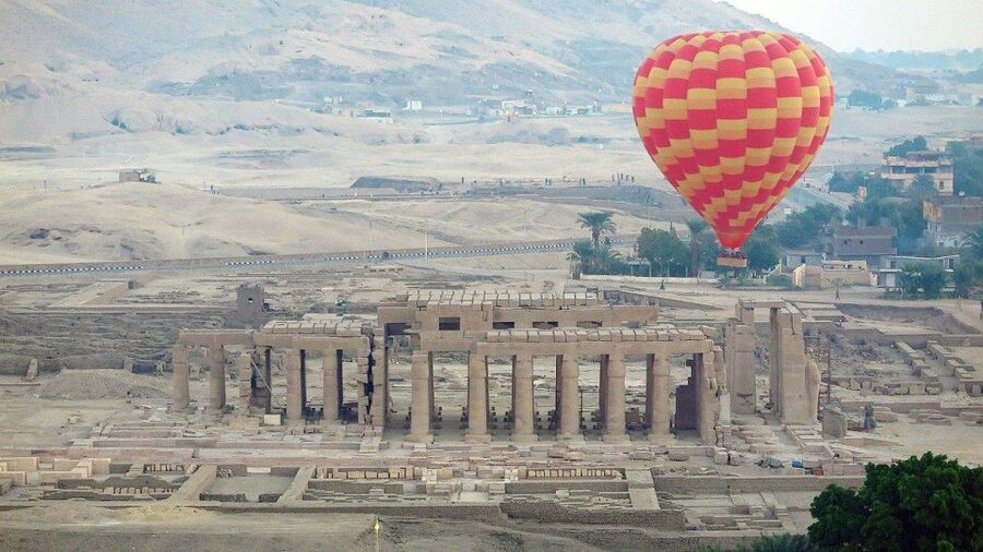 Luxor: Amazing Sunrise Hot Air Balloon Ride - Why Luxor looks best from the air