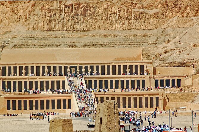 Luxor Day Tour: Explore Valley of Kings, Queens, Hatshepsut& More - Hatshepsut’s temple at Deir el-Bahari