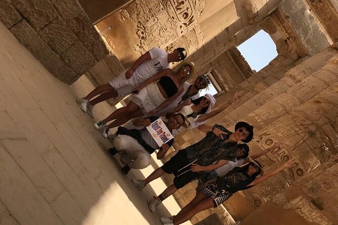 Luxor East & West Bank Private Full Day Tour - Colossi of Memnon: a quick final stop