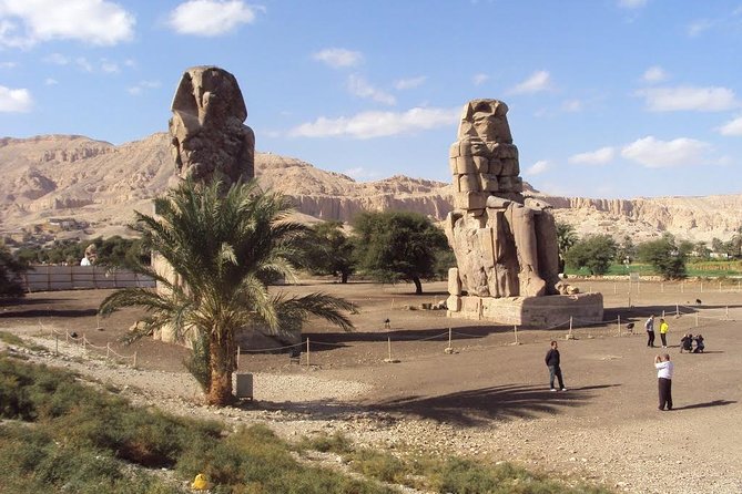 Luxor Full Day Tour Valley of the Kings with Transfer - Hurghada - The Colossi of Memnon and the alabaster stop