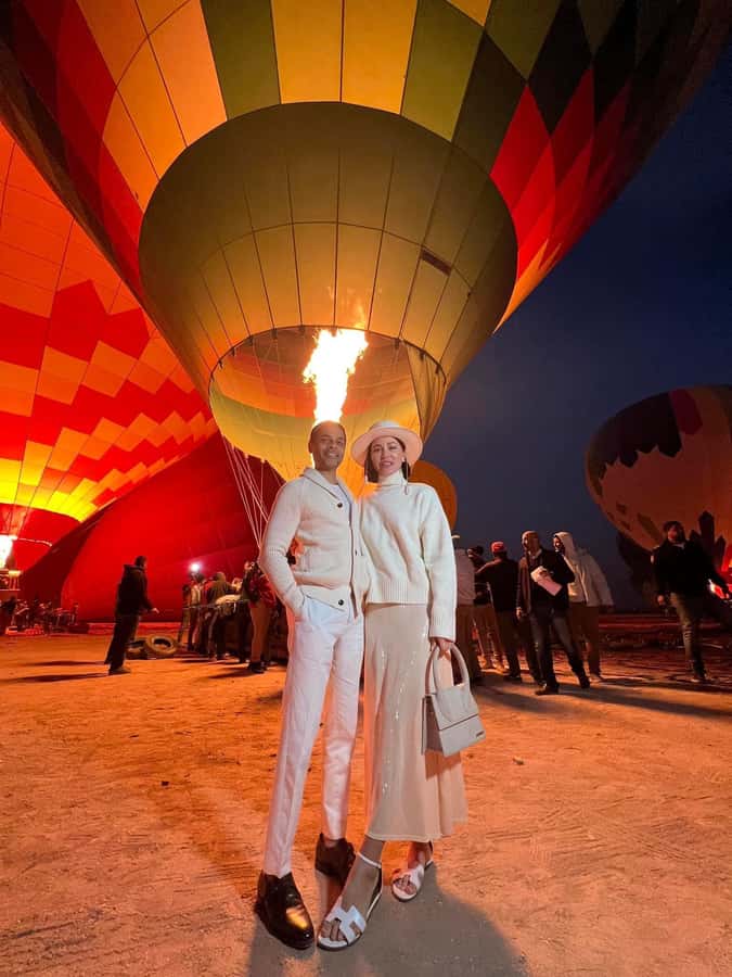 Luxor: Hot Air Balloon Ride over Luxor Relics - How the weather can change your morning