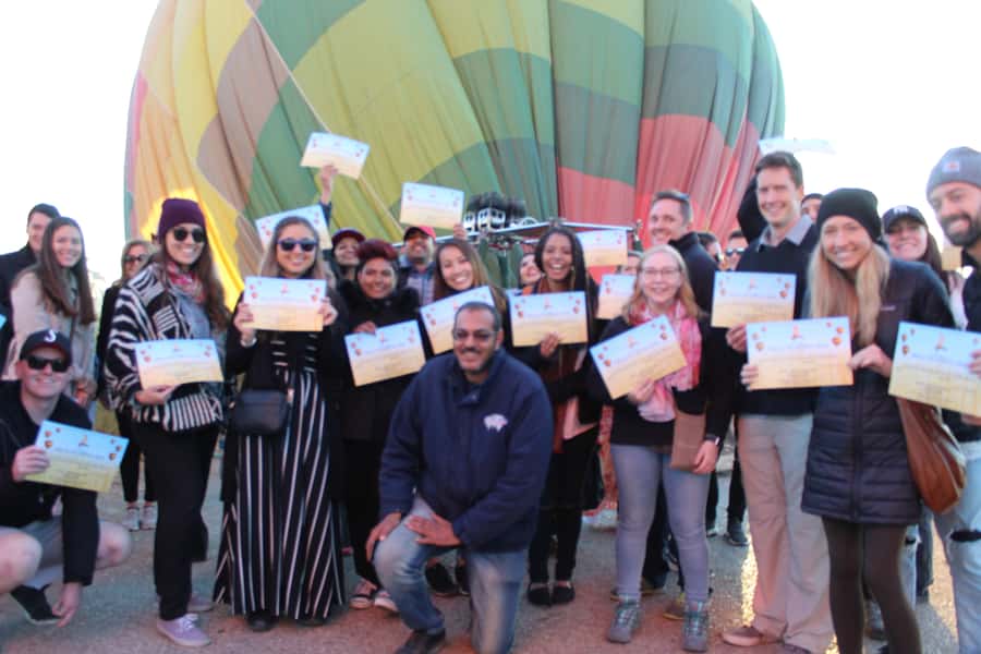Luxor: Hot Air Balloon Ride Over Temple of Hatshepsut - Landing in a field can be rough around the edges