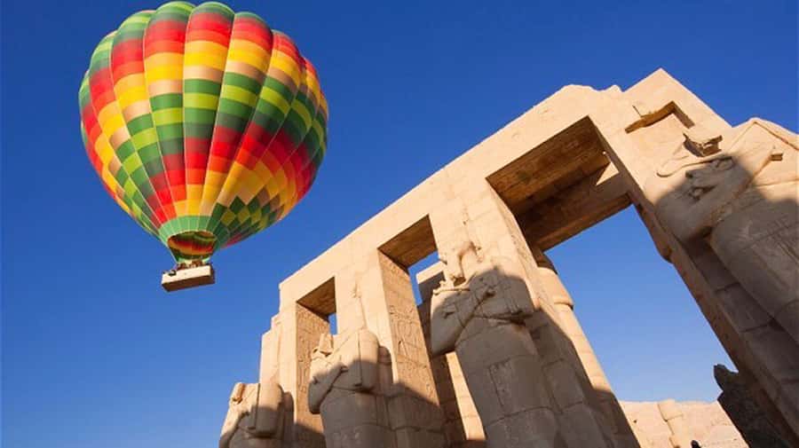 Luxor: Hot Air Balloon Ride over the Valley of the Kings - Why the Valley of the Kings looks better from a balloon
