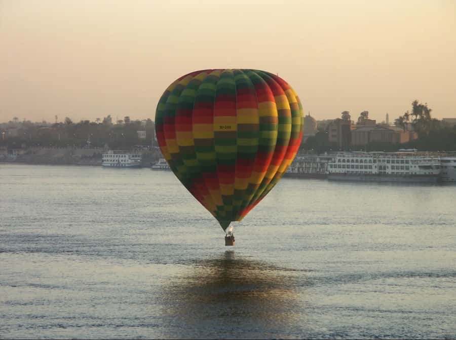 Luxor: Hot Air Balloon Ride over the Valley of the Kings - The early pickup and crossing to Luxor’s West Bank