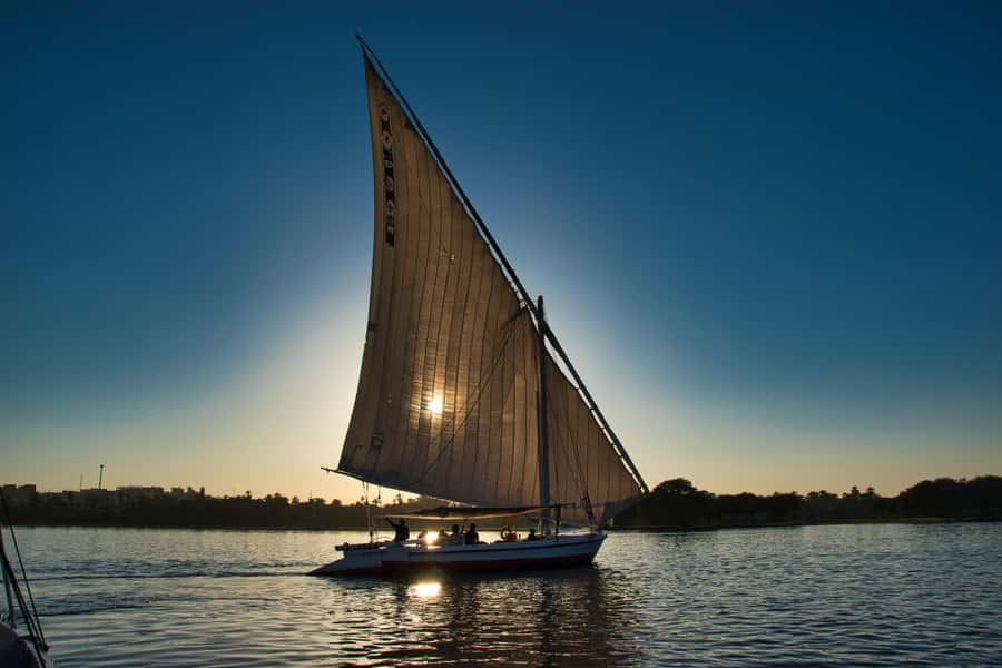 Luxor: Nile River Private Sunset Felucca Ride - Tea, hibiscus, and the social side of the ride