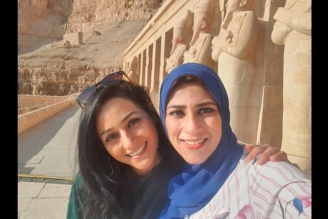 Luxor's East & West Bank Highlights Tour - Hatshepsut Temple and the cliff at Deir el Bahari