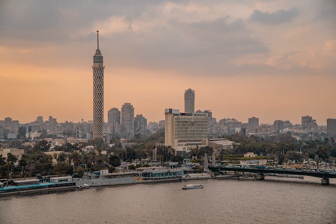 Luxury Cairo Nile Dinner Cruise and Show - Nile Maxim Cruise - Watching Cairo from the Nile after dark
