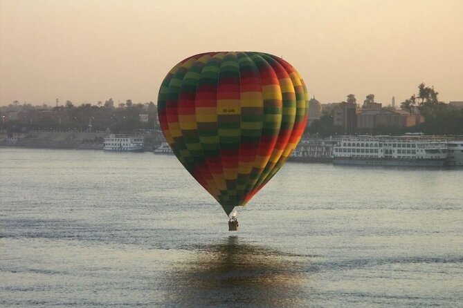 Luxury Hot Air Balloon Experience in Luxor with Pick-up - Hatshepsut Temple from the sky